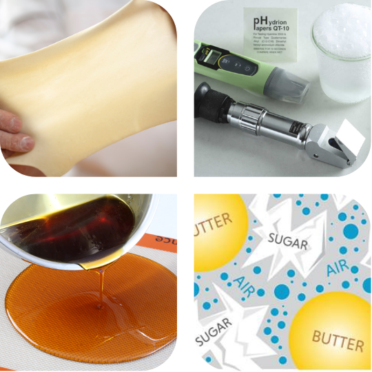 The Butter Book collage showcasing various pastry and baking courses